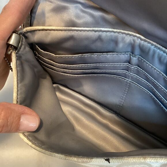 Coach  Kristen Envelope Flap Sequined Signature Logo Mini Bag - Picture 15 of 15